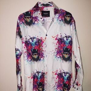 Maceoo 'Lionsroar White' Shirt